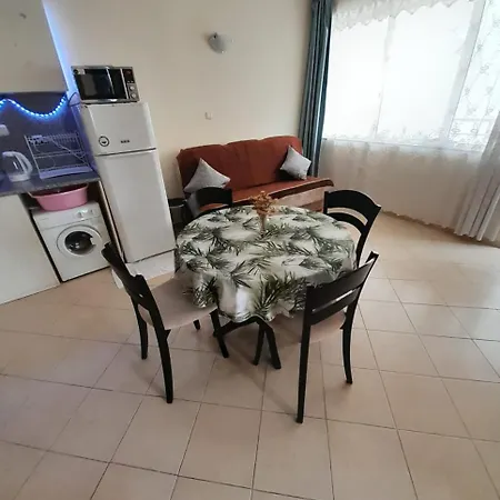 2 Room Apartment With Side Sea View End Of Sunny Beach *