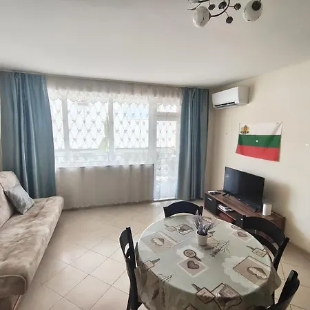 2 Room Apartment With Side Sea View End Of Sunny Beach Apartment *